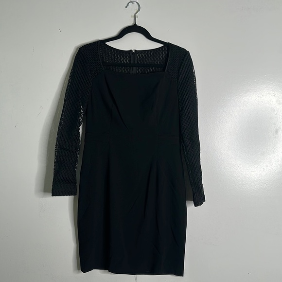 Ports blank textured sleeves mini dress size 6 whimsigoth, gothic - Picture 3 of 15